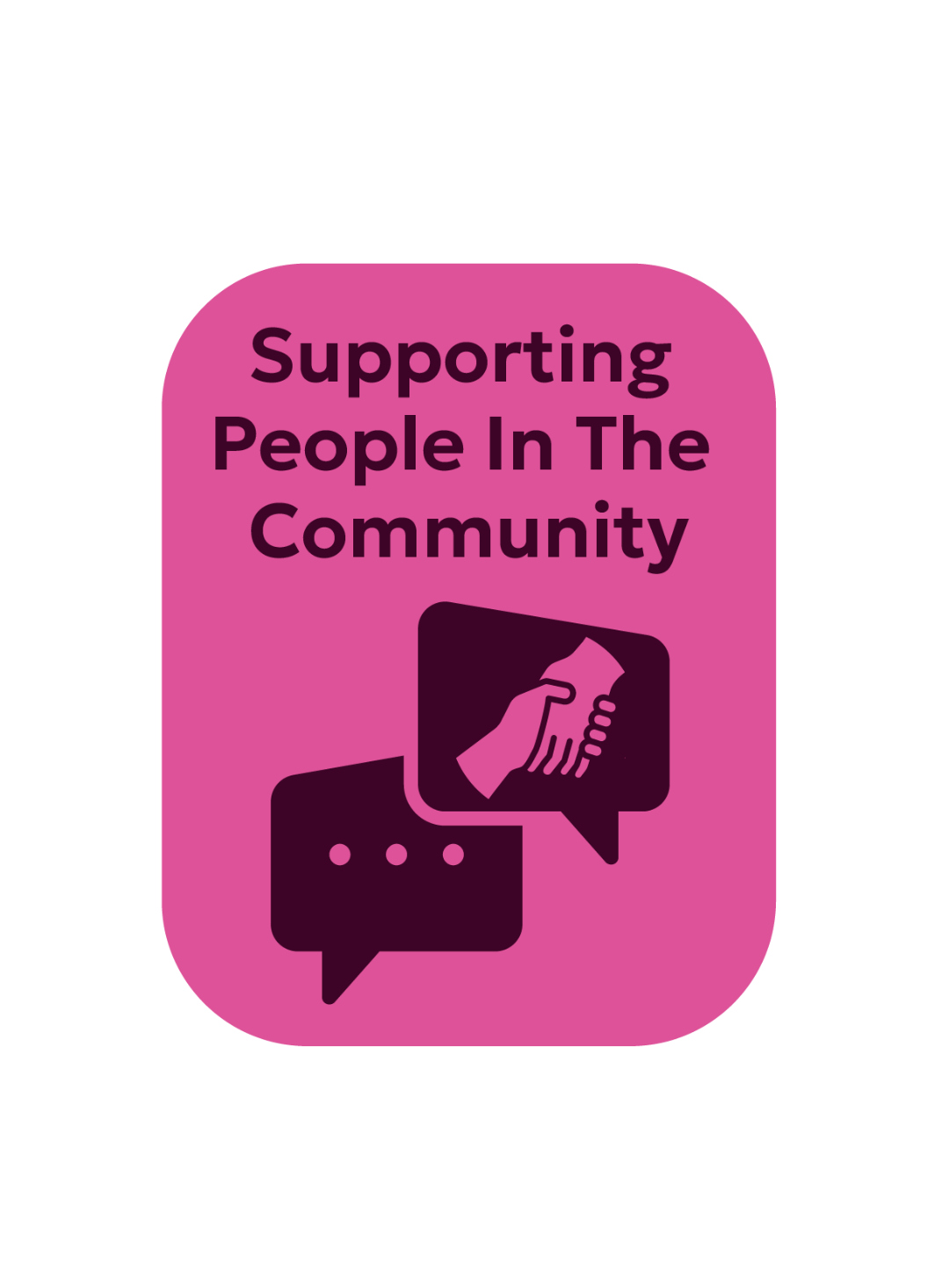 Supporting People In Community icon