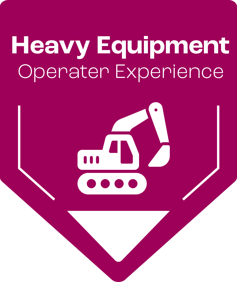 Heavy Equipment Operator Experience